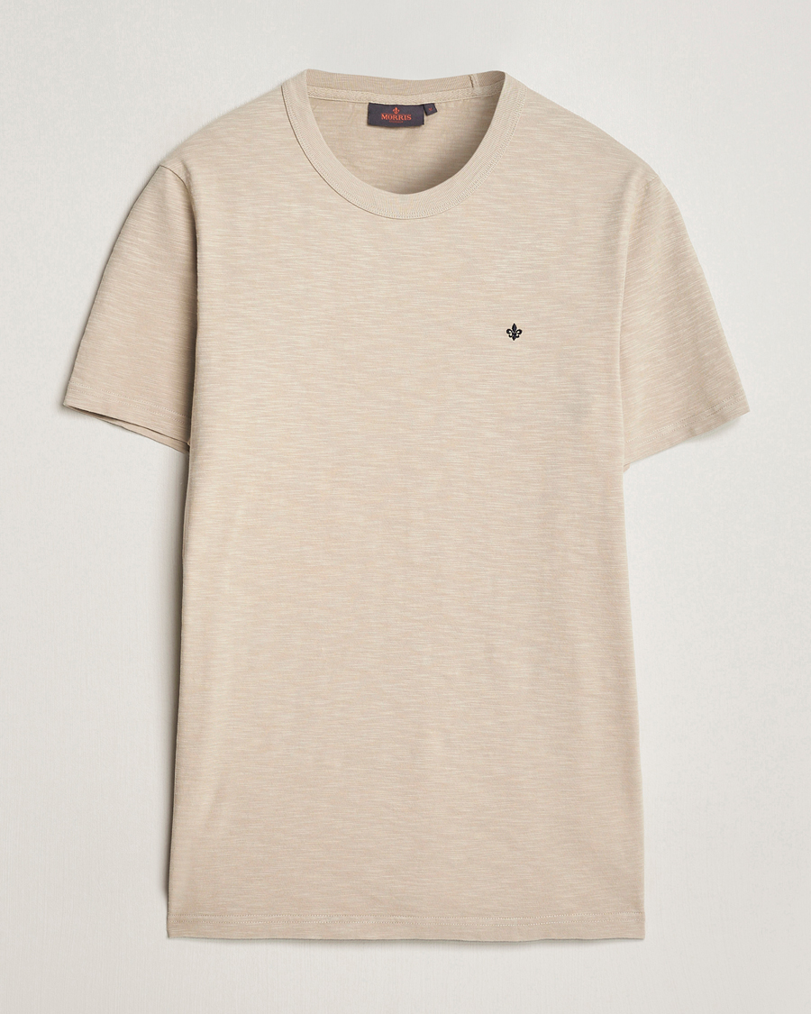 Men | T-Shirts | Morris | Watson Slub Crew Neck T-Shirt Khaki