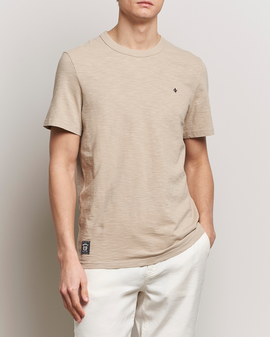 Men | T-Shirts | Morris | Watson Slub Crew Neck T-Shirt Khaki