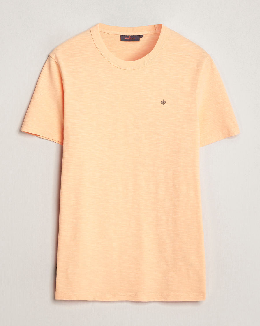 Men | T-Shirts | Morris | Watson Slub Crew Neck T-Shirt Orange