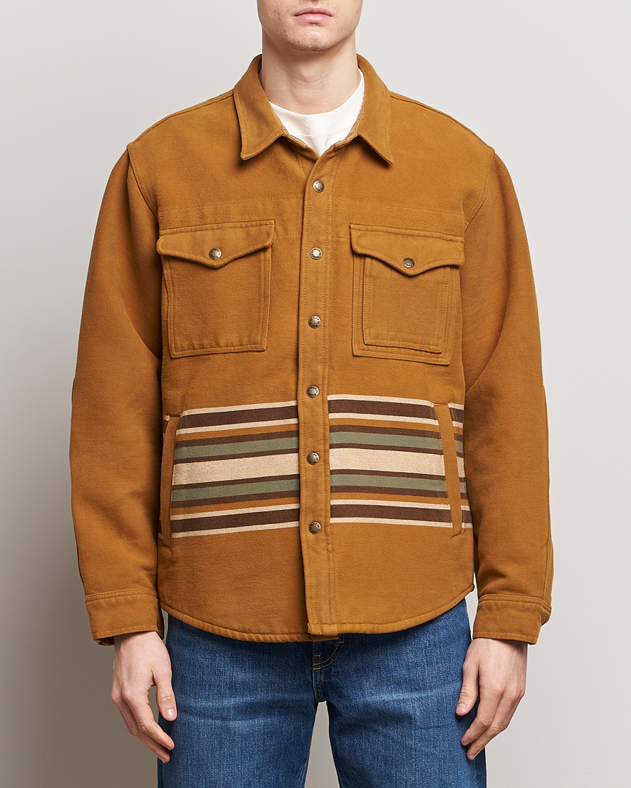 Men | Coats & Jackets | Filson | Beartooth Cotton Jac-Shirt Golden Tan
