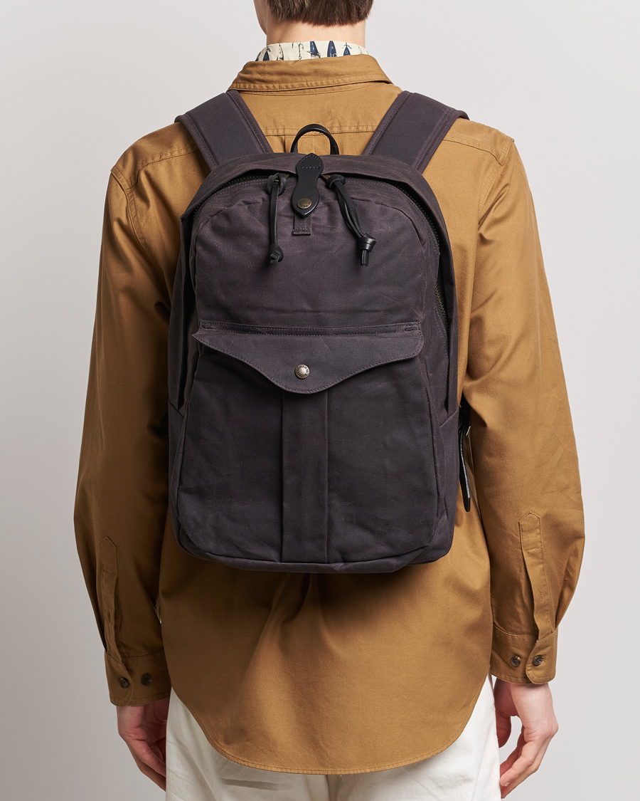 Men | Filson Journeyman Backpack Cinder | Filson | Journeyman Backpack Cinder