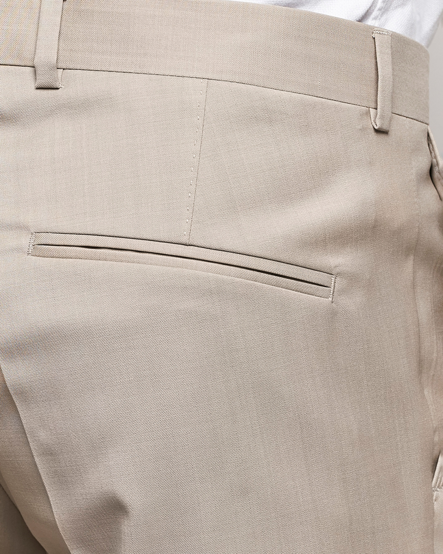 Men | Suits | Oscar Jacobson | Fogerty Super 130's Wool Suit Beige