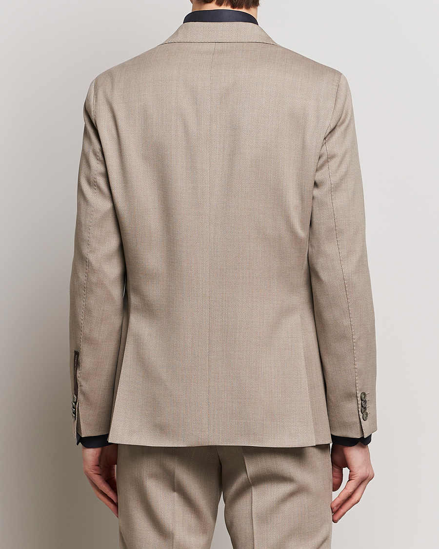 Men | Blazers | Oscar Jacobson | Fogerty Wool Blazer Beige