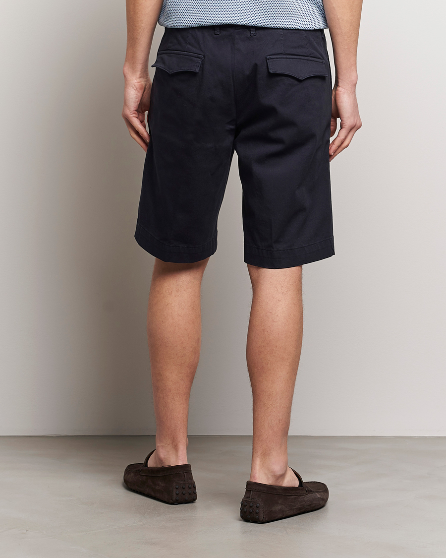 Men | Shorts | Oscar Jacobson | Teodor Cotton Shorts Navy