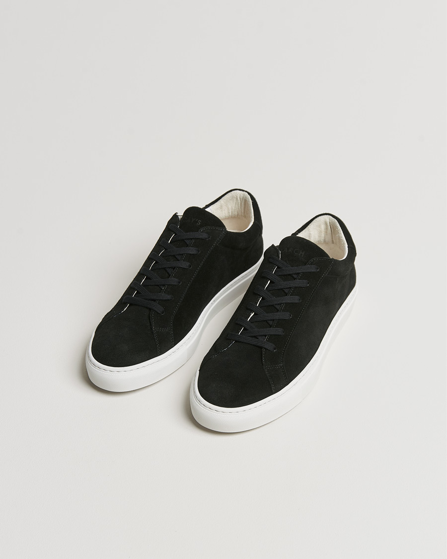Men | A Day's March Suede Marching Sneaker Black | A Day's March | Suede Marching Sneaker Black