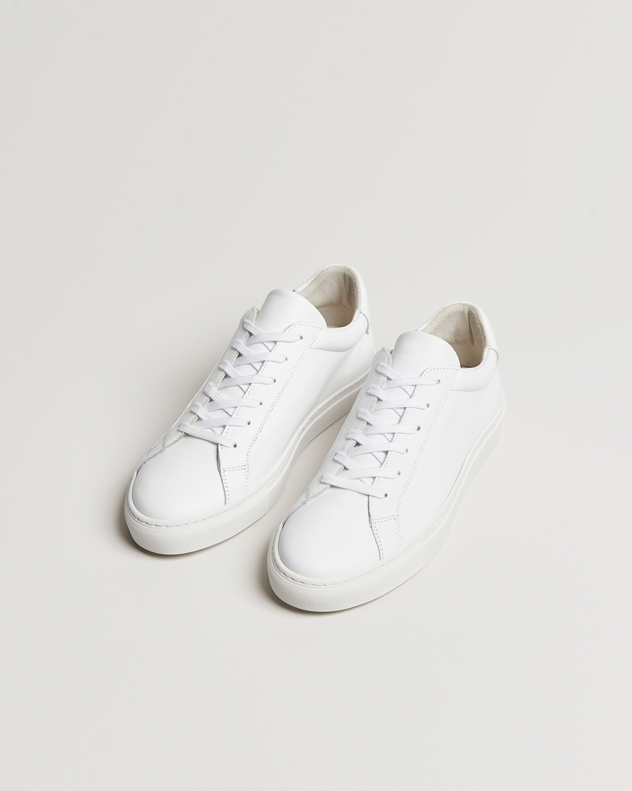Men |  | A Day's March | Leather Marching Sneaker White