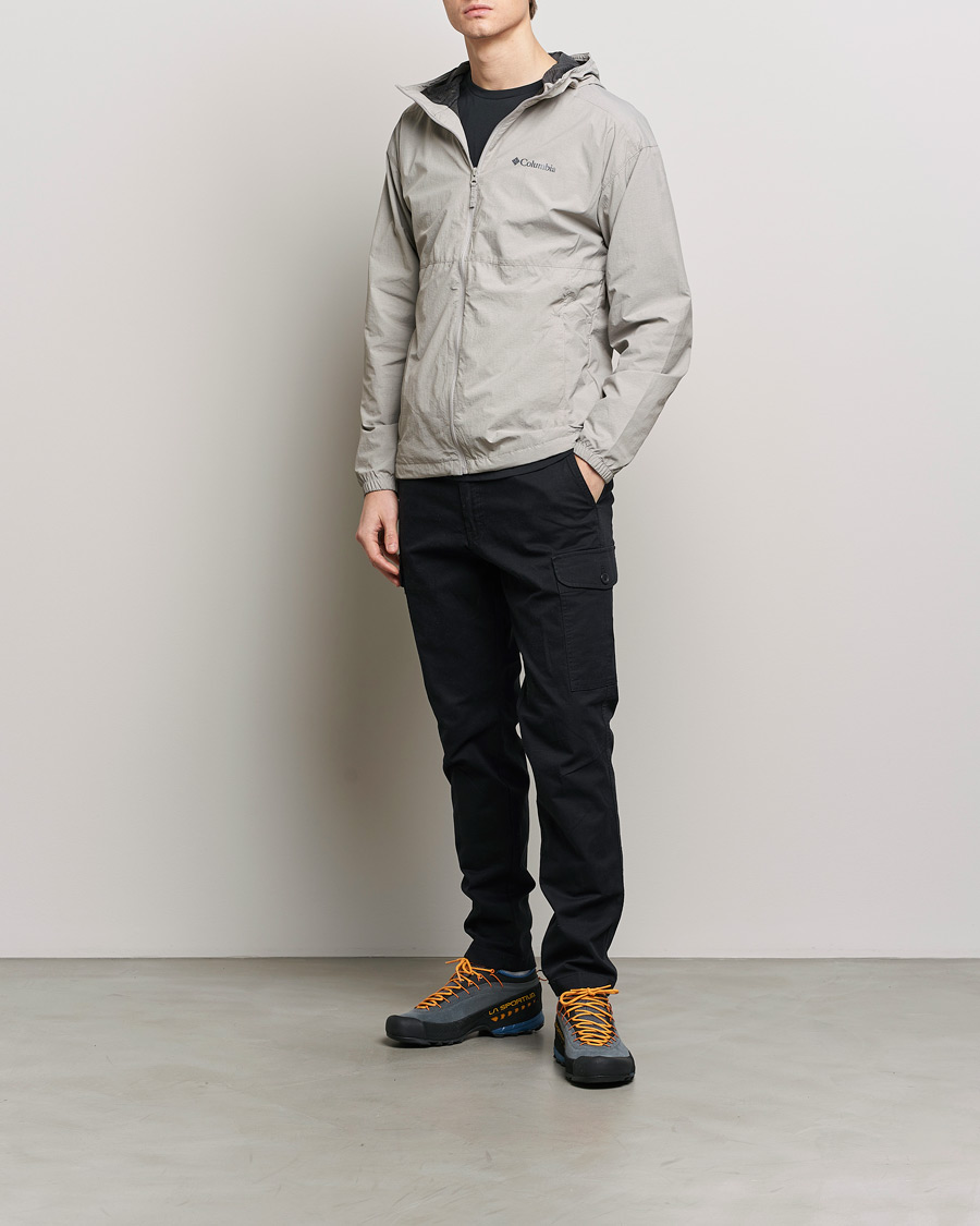 Columbia Yocum Ridge Lined Wind Jacket Flint Grey at CareOfCarl.com