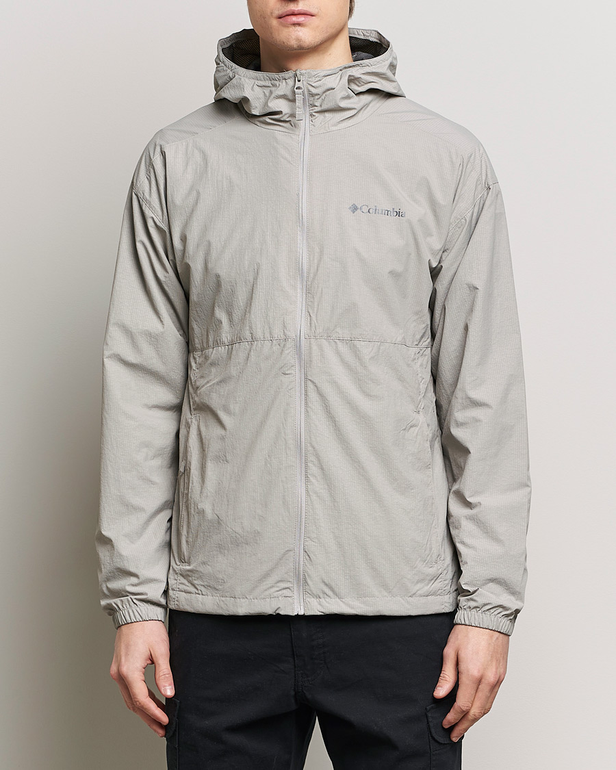 Men | Clothing | Columbia | Yocum Ridge Lined Wind Jacket Flint Grey