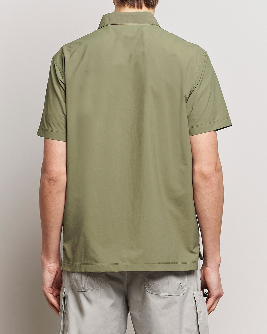 Columbia Mountaindale Short Sleeve Outdoor Shirt Stone Green at