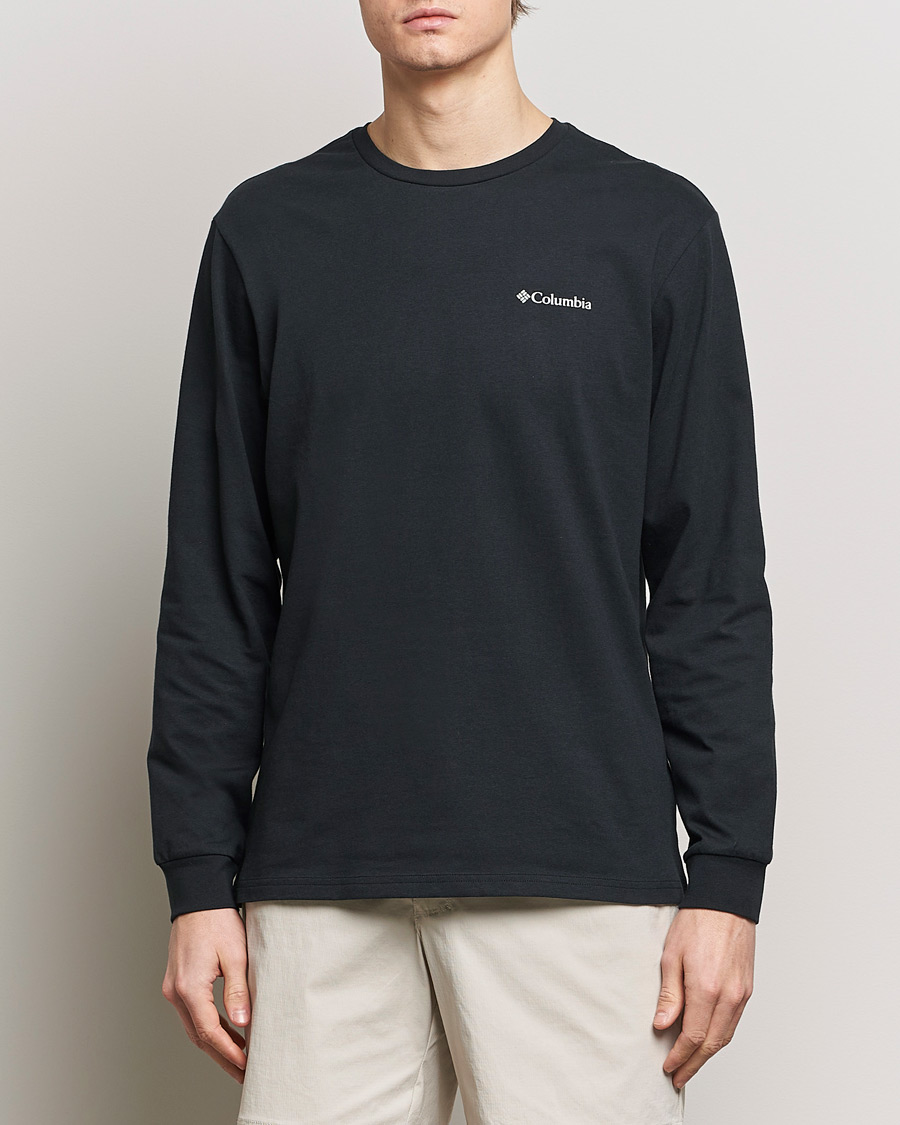Men |  | Columbia | Explorers Canyon Long Sleeve T-Shirt Black