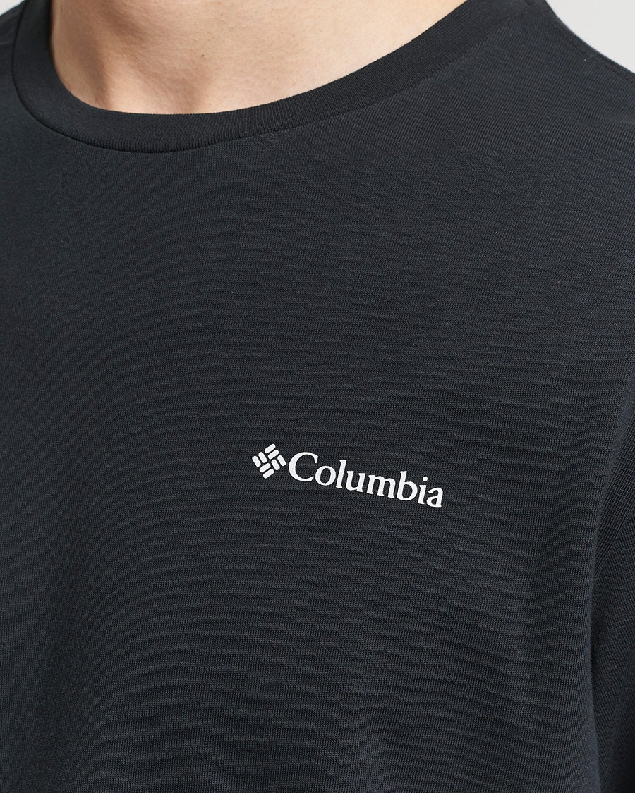 Men | T-Shirts | Columbia | Explorers Canyon Long Sleeve T-Shirt Black