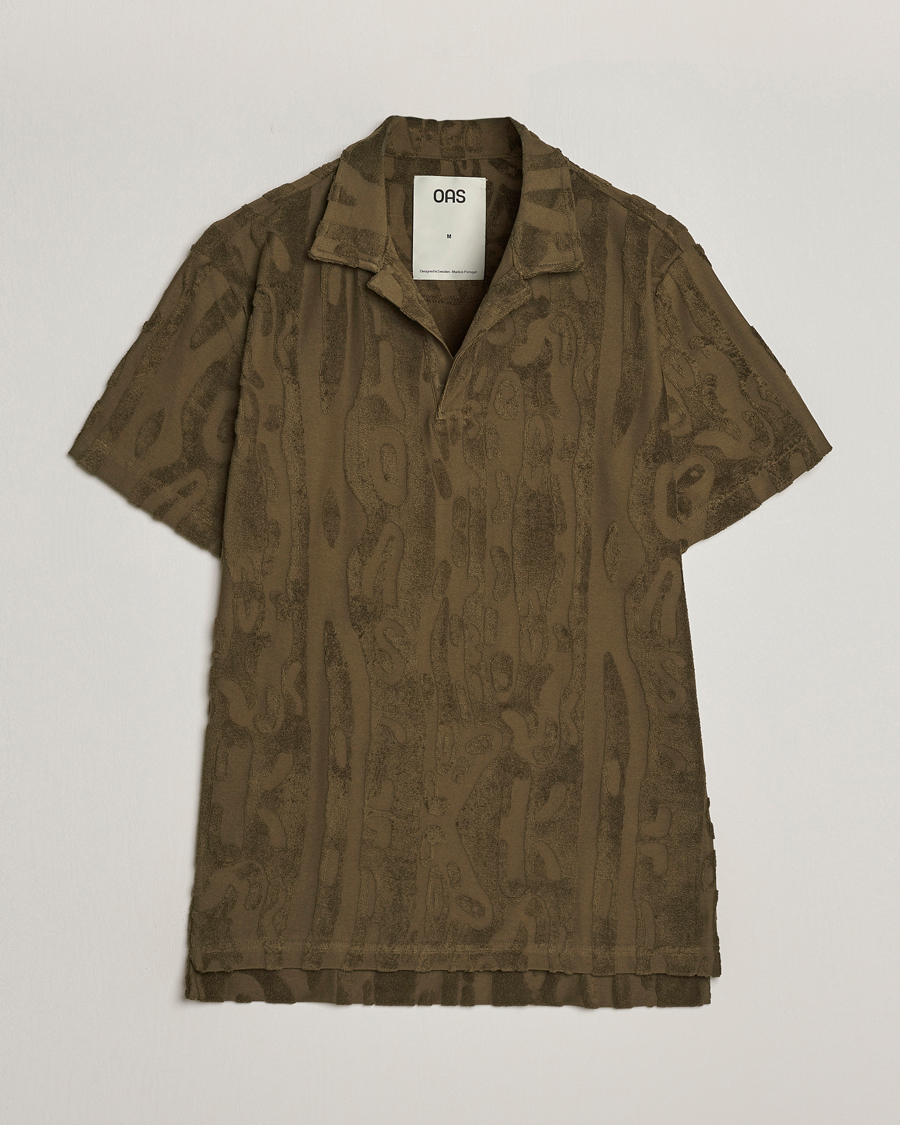 Men | Polo Shirts | OAS | Short Sleeve Terry Polo Jiggle