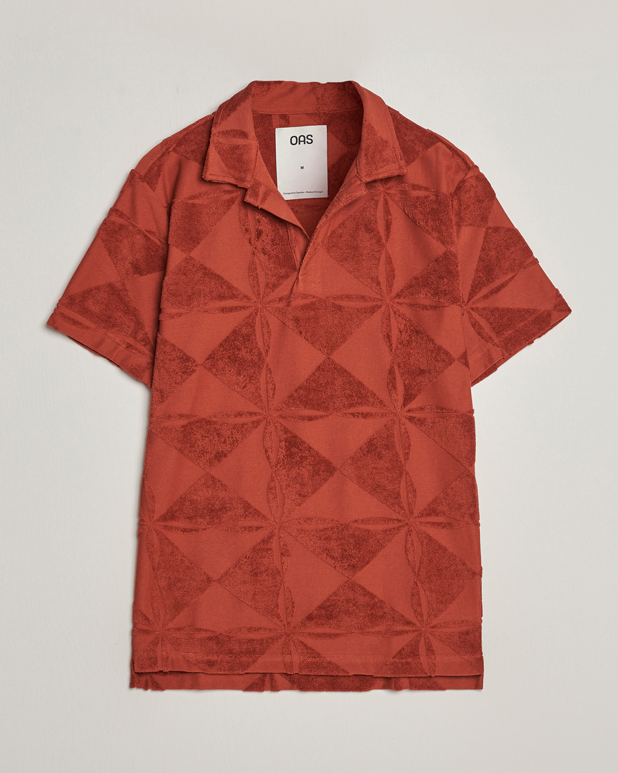 Men | Polo Shirts | OAS | Short Sleeve Terry Polo Plateau