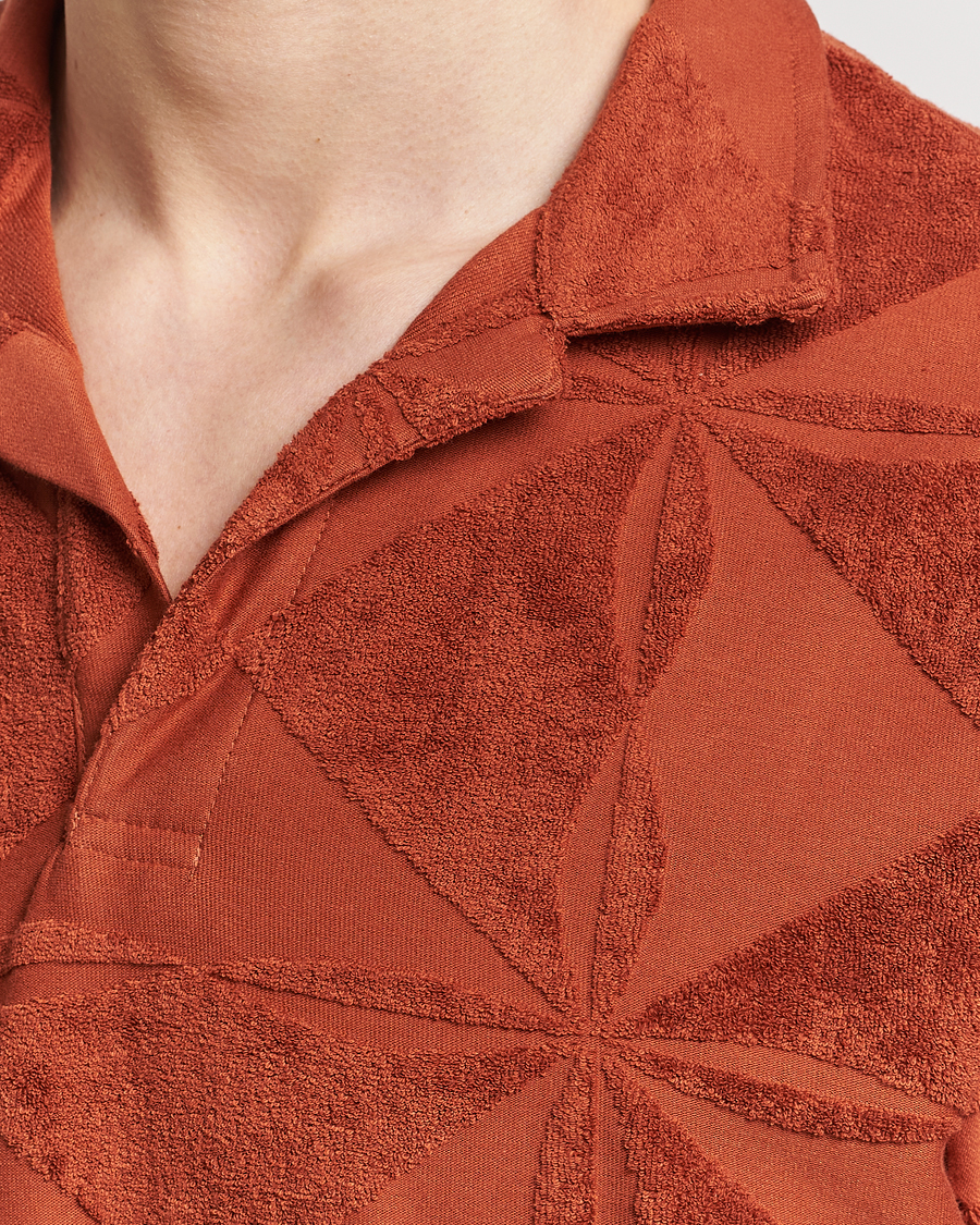 Men | Polo Shirts | OAS | Short Sleeve Terry Polo Plateau