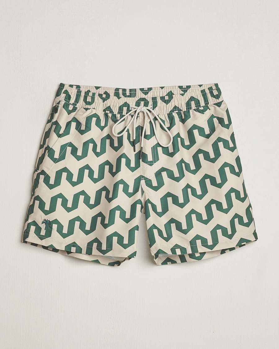 Men | Swimwear | OAS | Printed Swimshorts Atlas