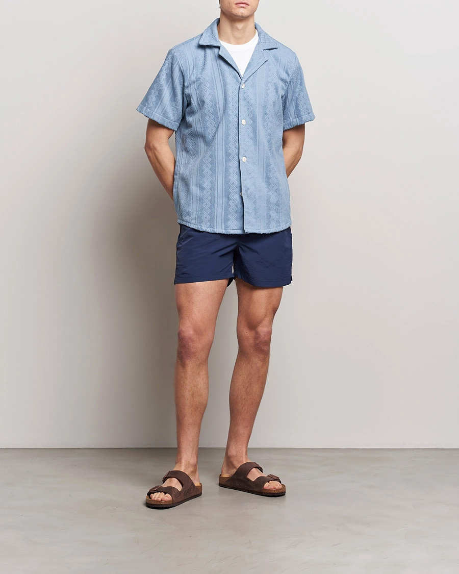 Men | Swimwear | OAS | Plain Swimshorts Navy