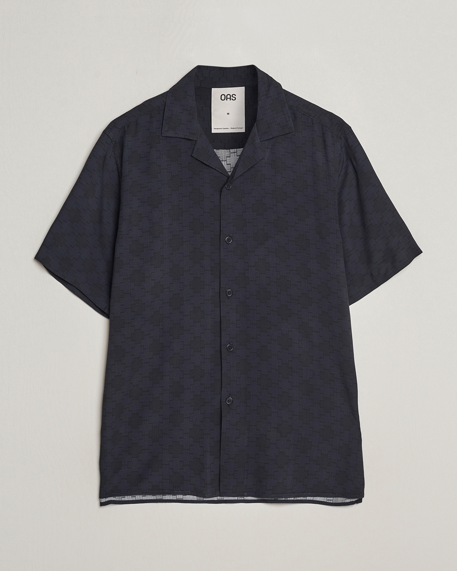 Men | Shirts | OAS | Viscose Resort Short Sleeve Shirt San Sebastian