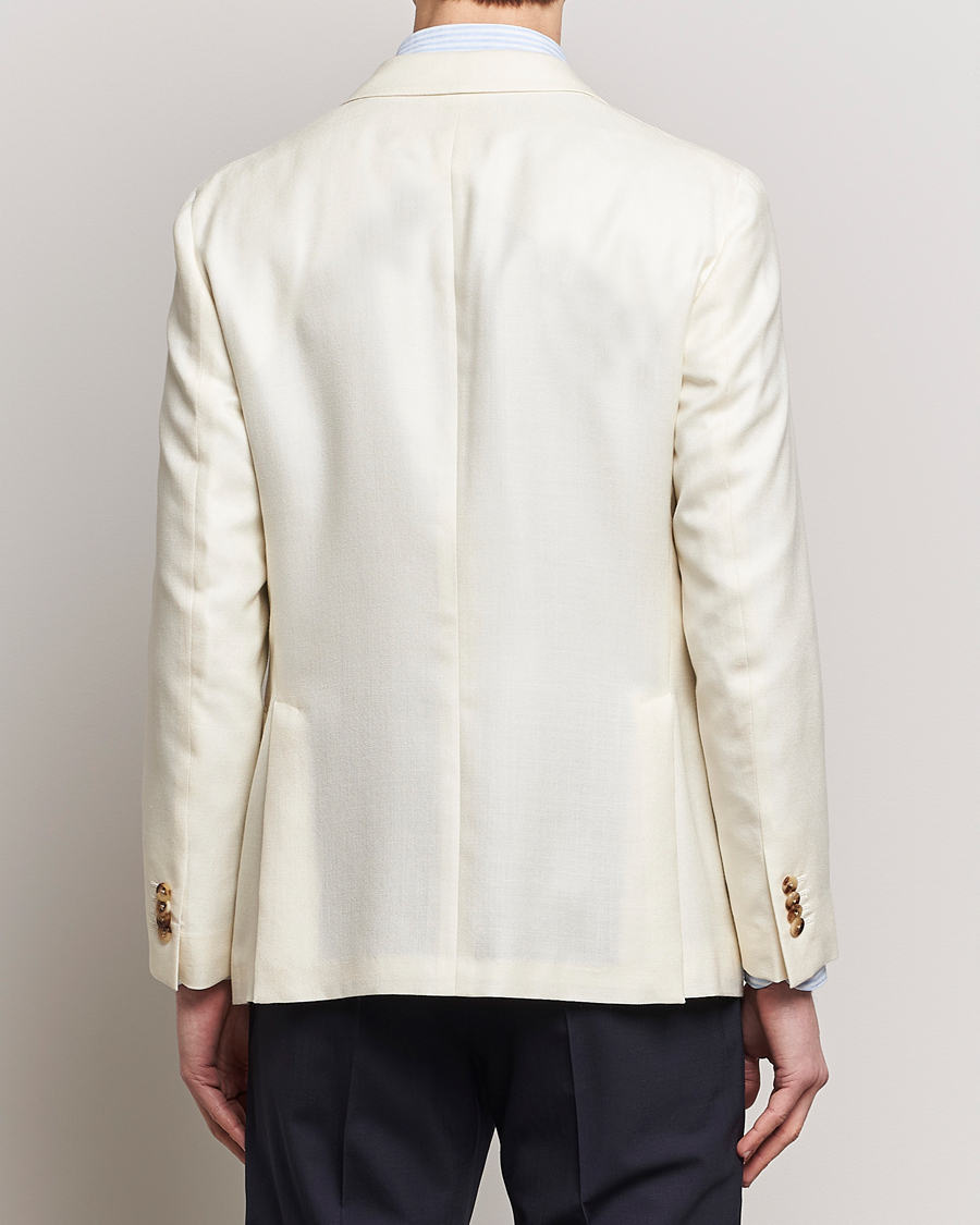 Men | Blazers | Boglioli | Cashmere/Silk Cocktail Jacket Off White