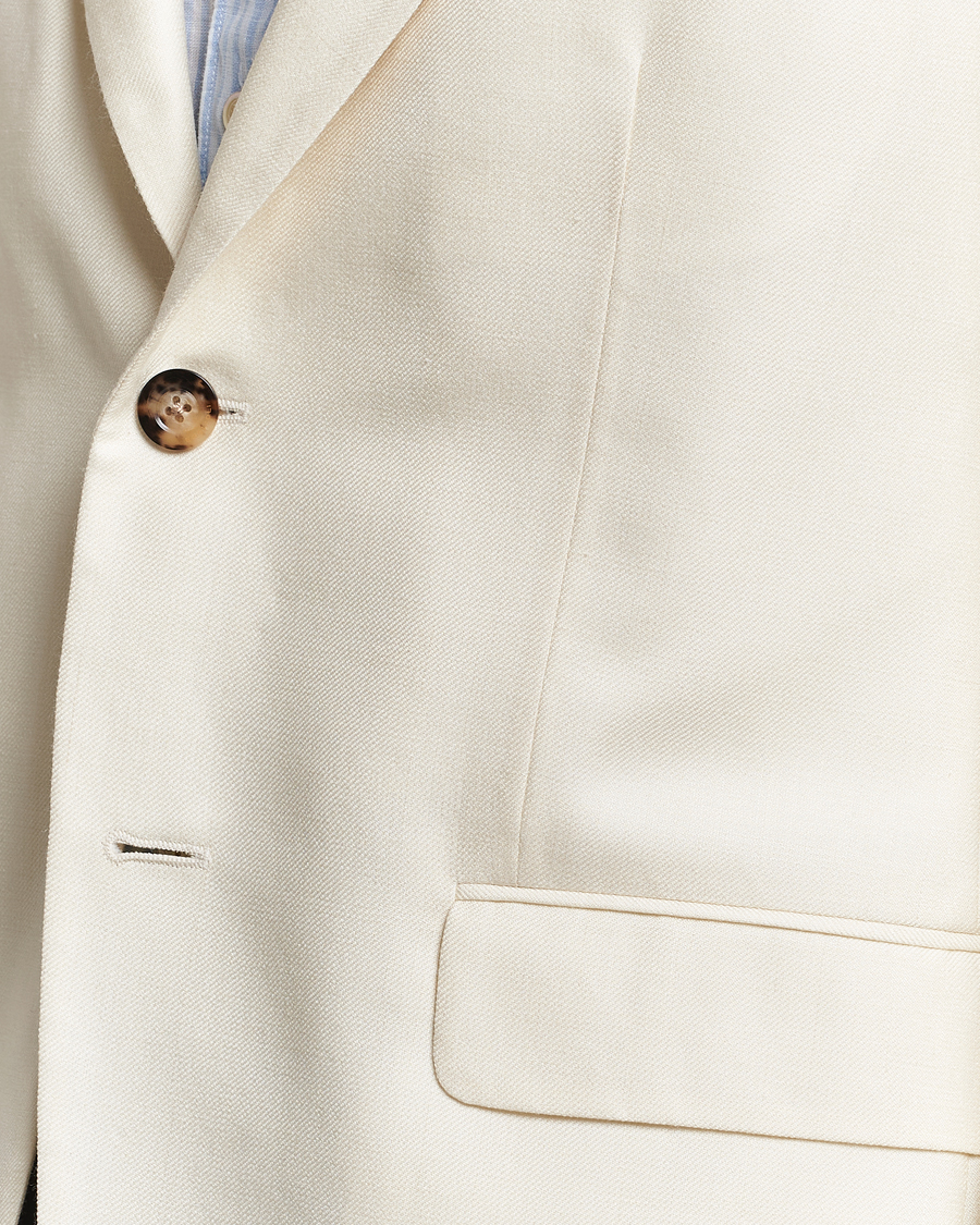 Men | Blazers | Boglioli | Cashmere/Silk Cocktail Jacket Off White