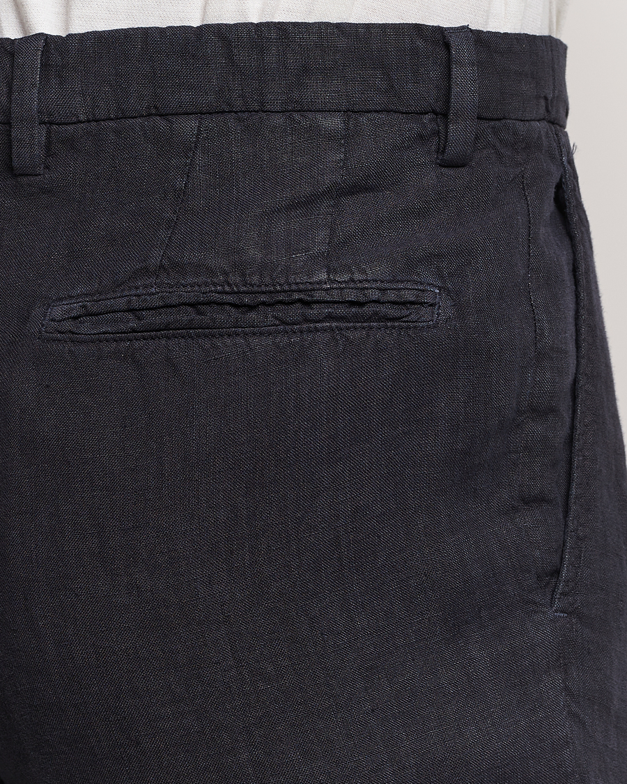 Men | Suits | Boglioli | K Jacket Linen Suit Navy