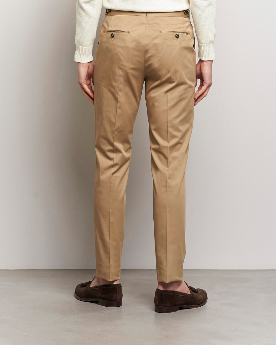 Men | Trousers | PT01 | Gentleman Fit Cotton/Stretch Chinos Beige