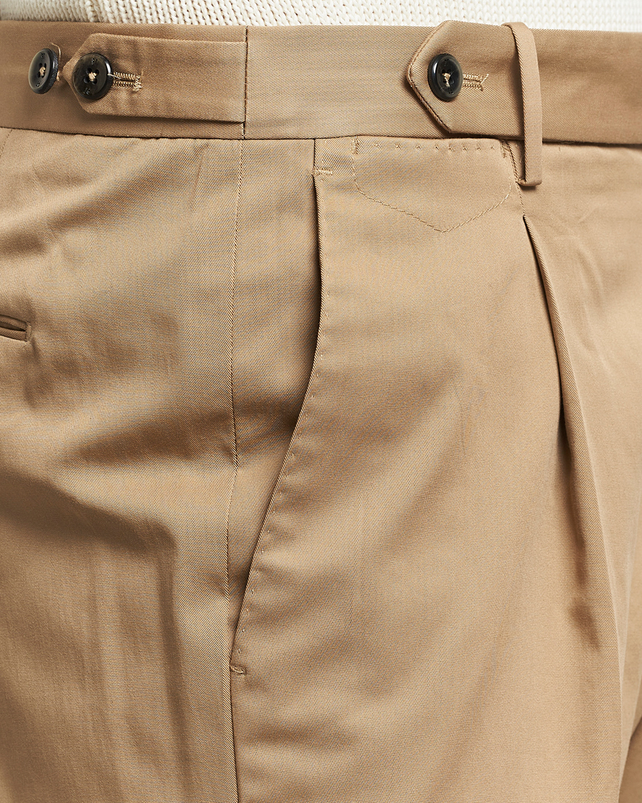 Men | Trousers | PT01 | Gentleman Fit Cotton/Stretch Chinos Beige