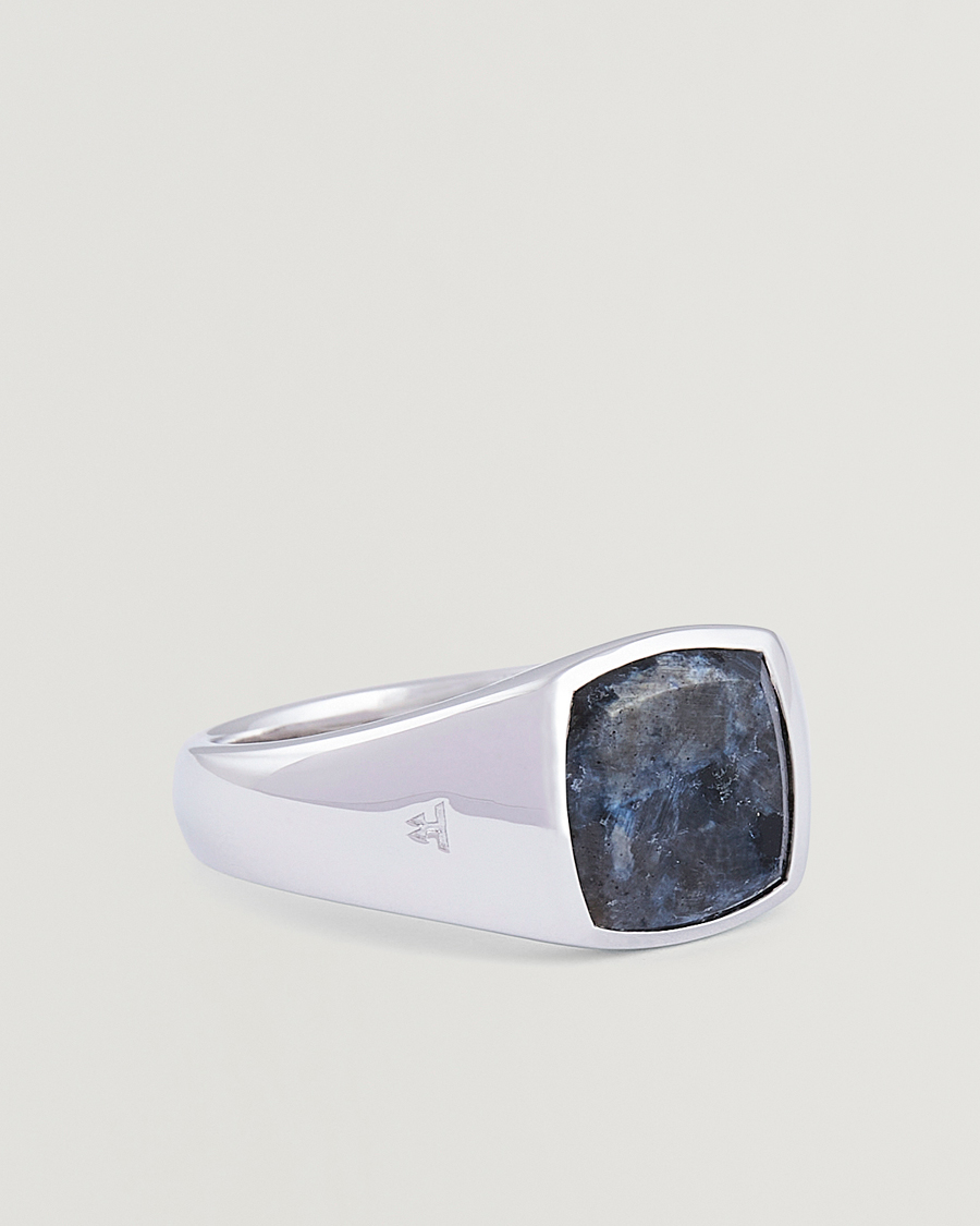 Tom Wood Kay Ring Larvikite at CareOfCarl.com