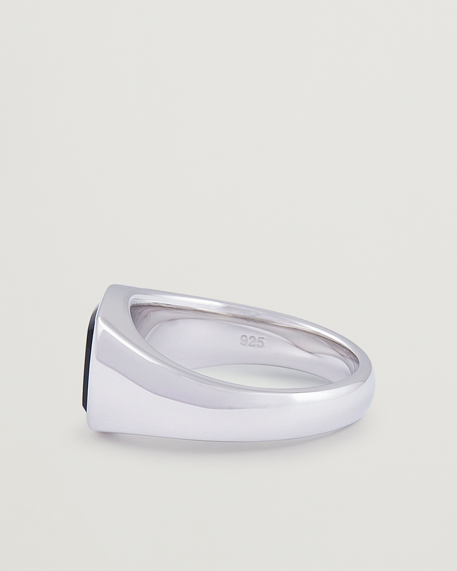 Men | Tom Wood Kay Ring Polished Onyx | Tom Wood | Kay Ring Polished Onyx