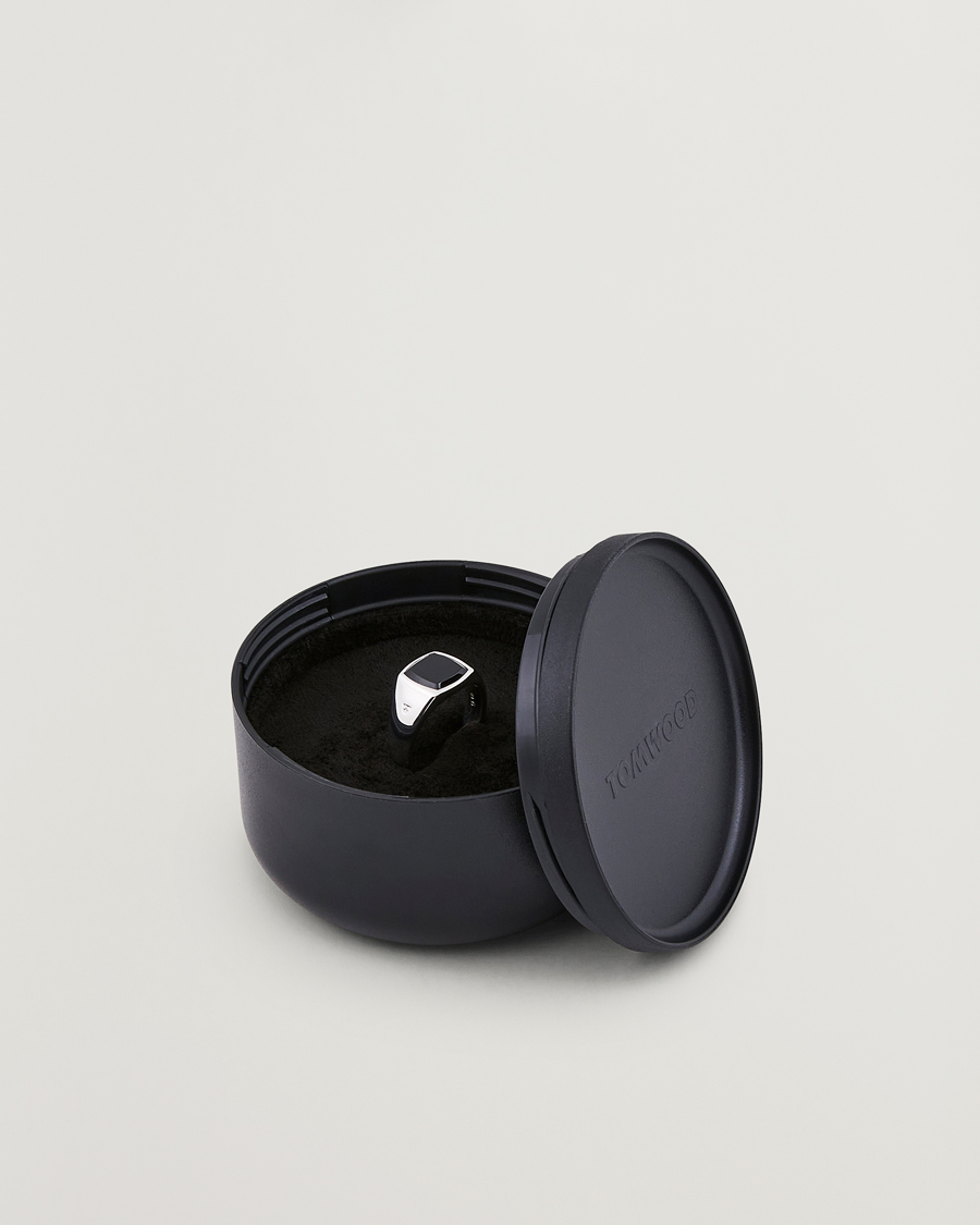 Men | Tom Wood Kay Ring Polished Onyx | Tom Wood | Kay Ring Polished Onyx