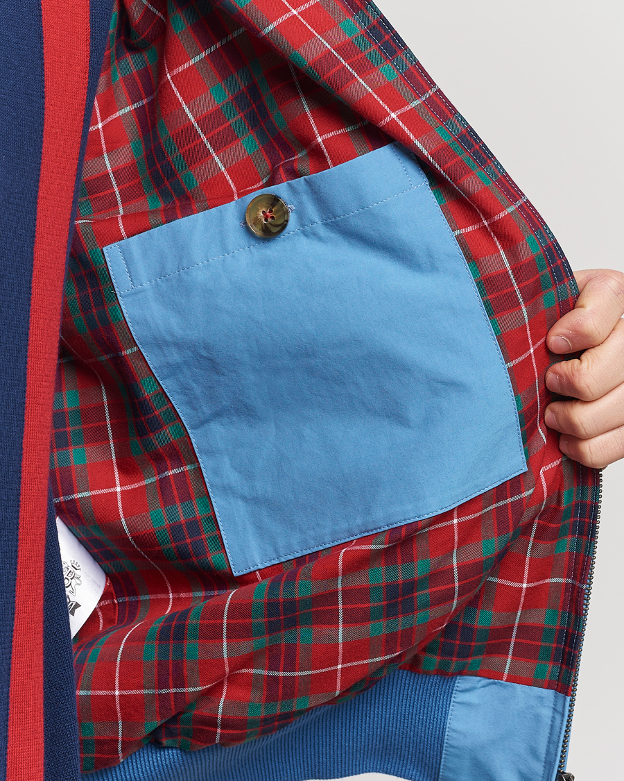 Men | Coats & Jackets | Baracuta | G9 Original Harrington Jacket Heritage Blue