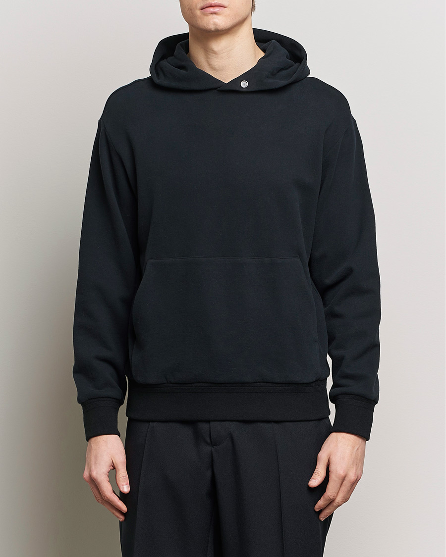 Men | Sweaters & Knitwear | Zegna | Cotton/Cashmere Hoodie Black