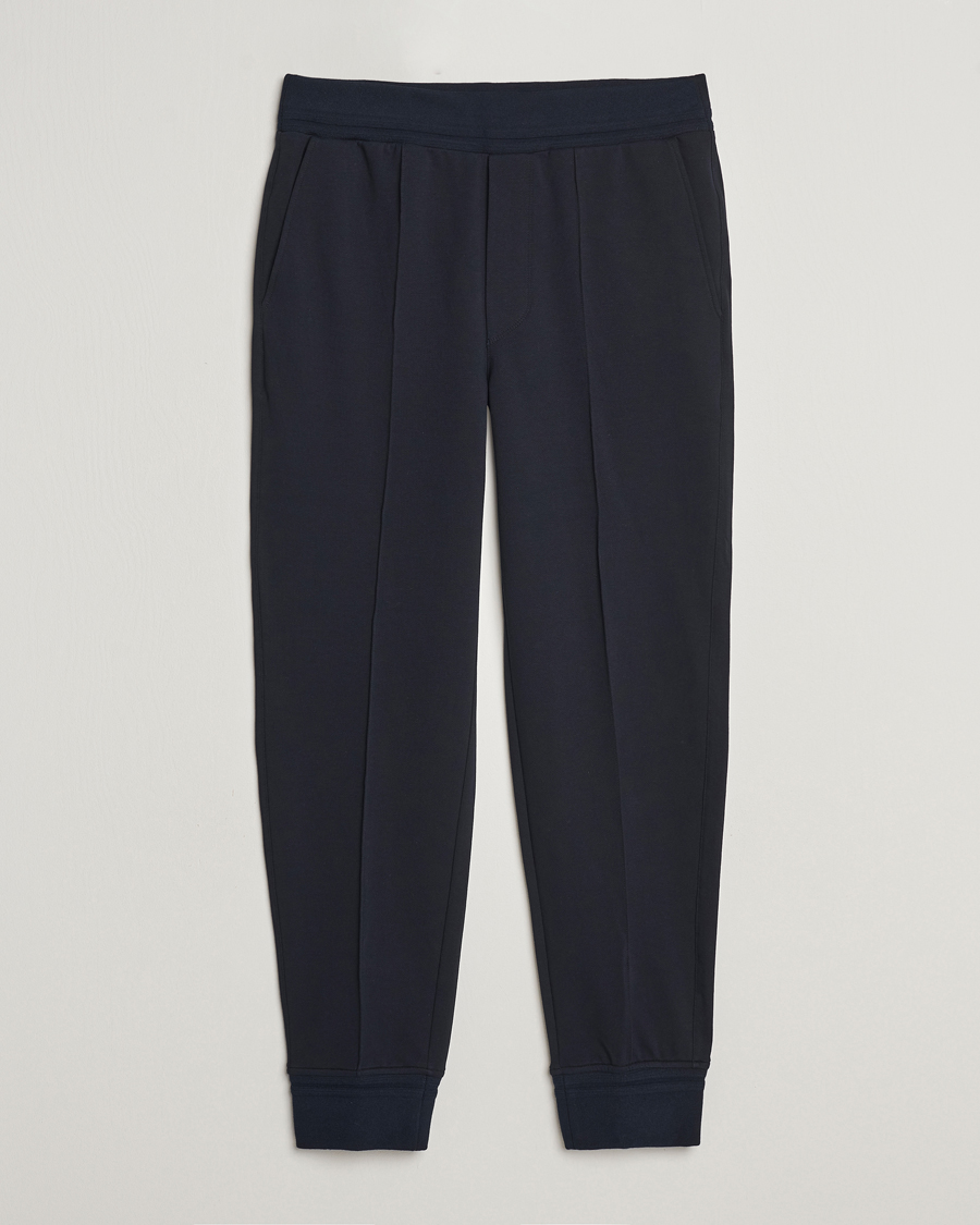 Men | Trousers | Zegna | Cotton Stretch Joggers Navy