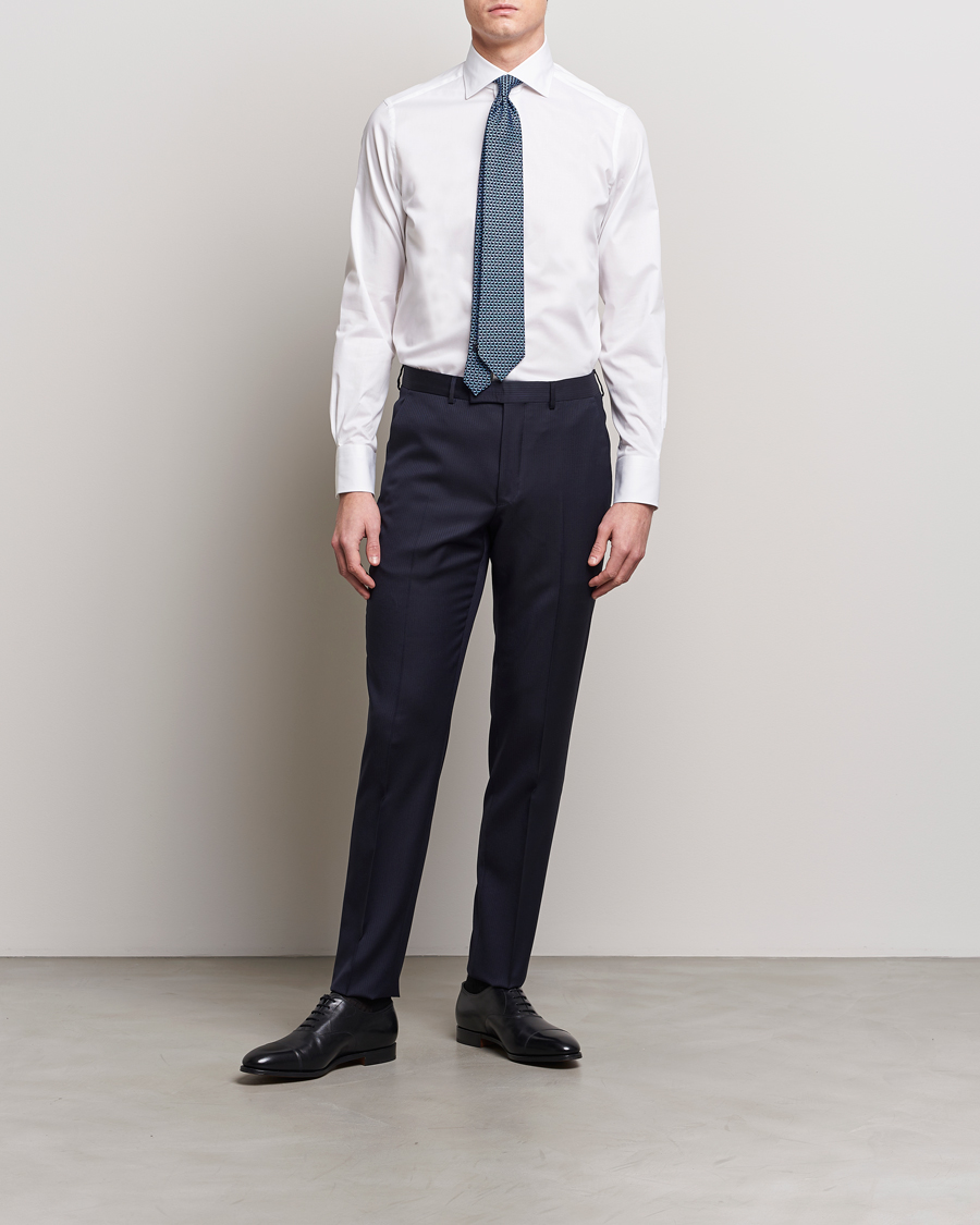 Men | Shirts | Zegna | Slim Fit Dress Shirt White