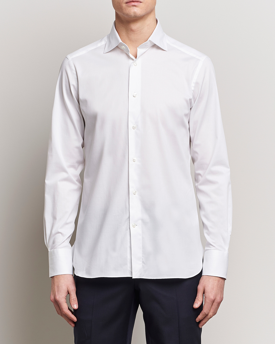 Men | Shirts | Zegna | Slim Fit Dress Shirt White