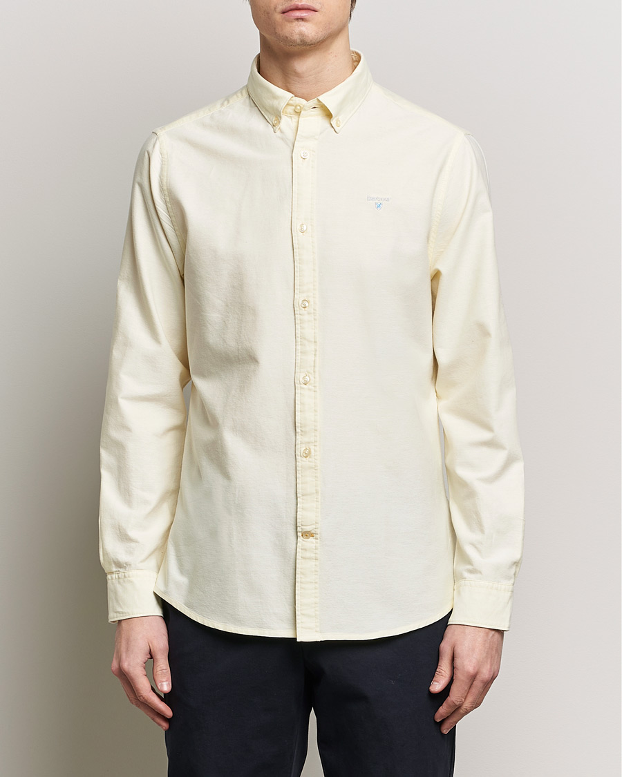 Herr | Kläder | Barbour Lifestyle | Tailored Fit Oxtown Shirt Lemon