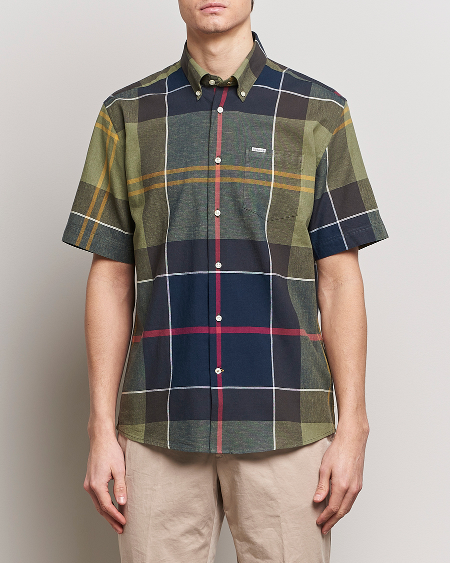 Herre | Skjorter | Barbour Lifestyle | Douglas Short Sleeve Regular Fit Tartan Shirt Classic