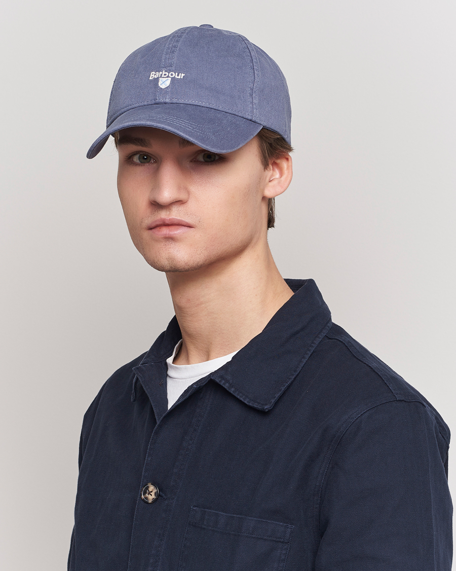 Herr |  | Barbour Lifestyle | Cascade Sports Cap Washed Blue
