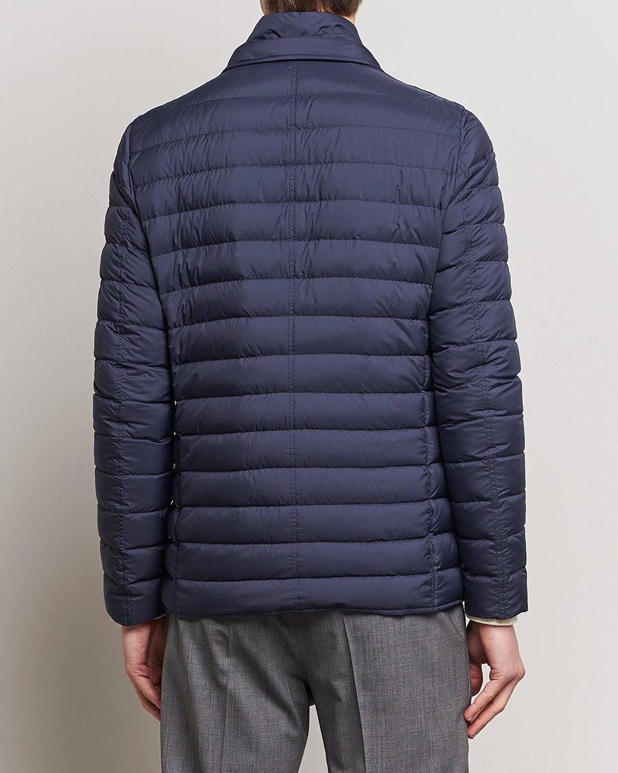 Men | Coats & Jackets | Herno | Nuage Matt Nylon Blazer Navy