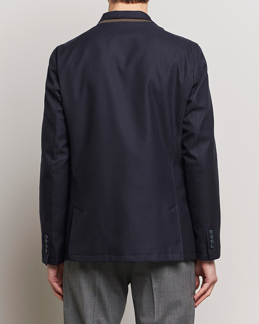 Men | Coats & Jackets | Herno | Cotton/Cashmere City Jacket Navy