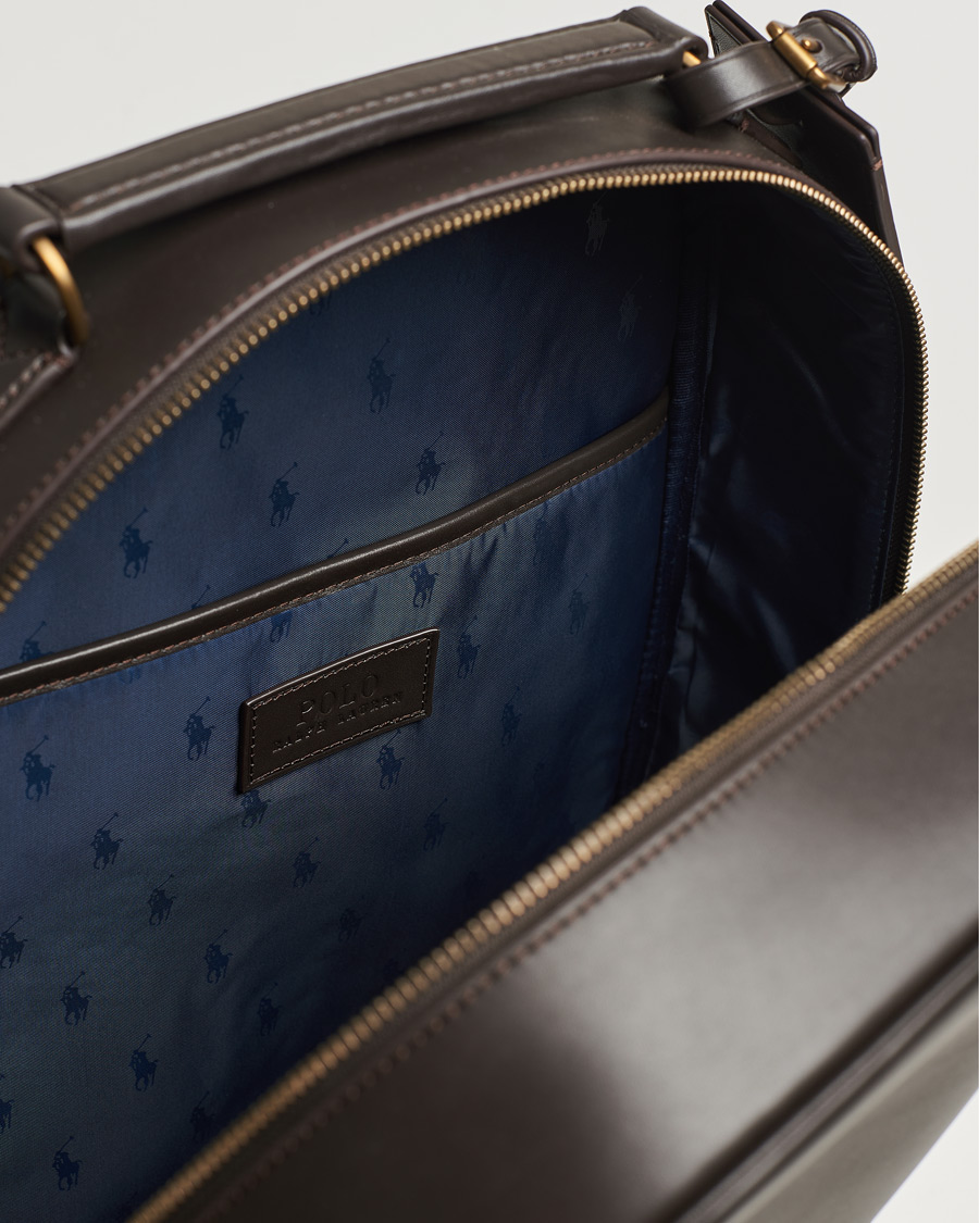 Men | Polo Ralph Lauren Leather Backpack Dark Brown | Polo Ralph Lauren | Leather Backpack Dark Brown