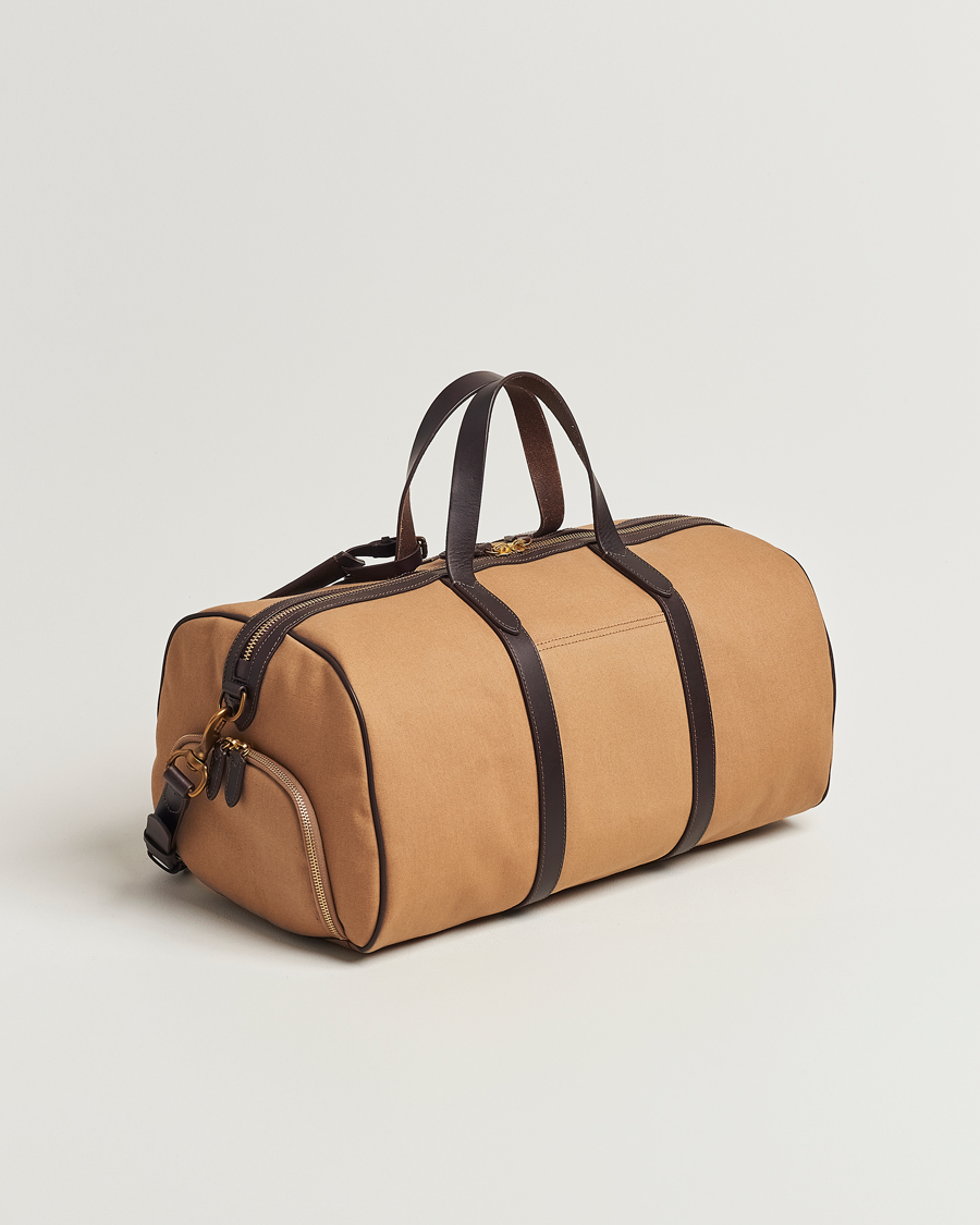 Men | Weekend Bags | Polo Ralph Lauren | Canvas/Leather Dufflebag Tan