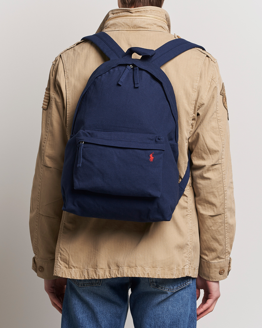 Men | Polo Ralph Lauren Canvas Backpack Newport Navy | Polo Ralph Lauren | Canvas Backpack Newport Navy