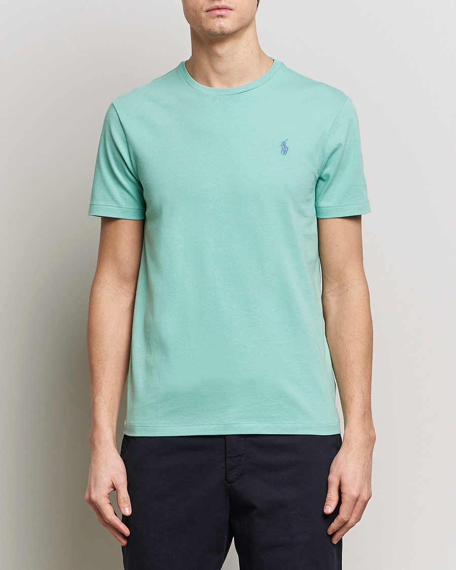 Men | Short Sleeve T-shirts | Polo Ralph Lauren | Crew Neck T-Shirt Celadon