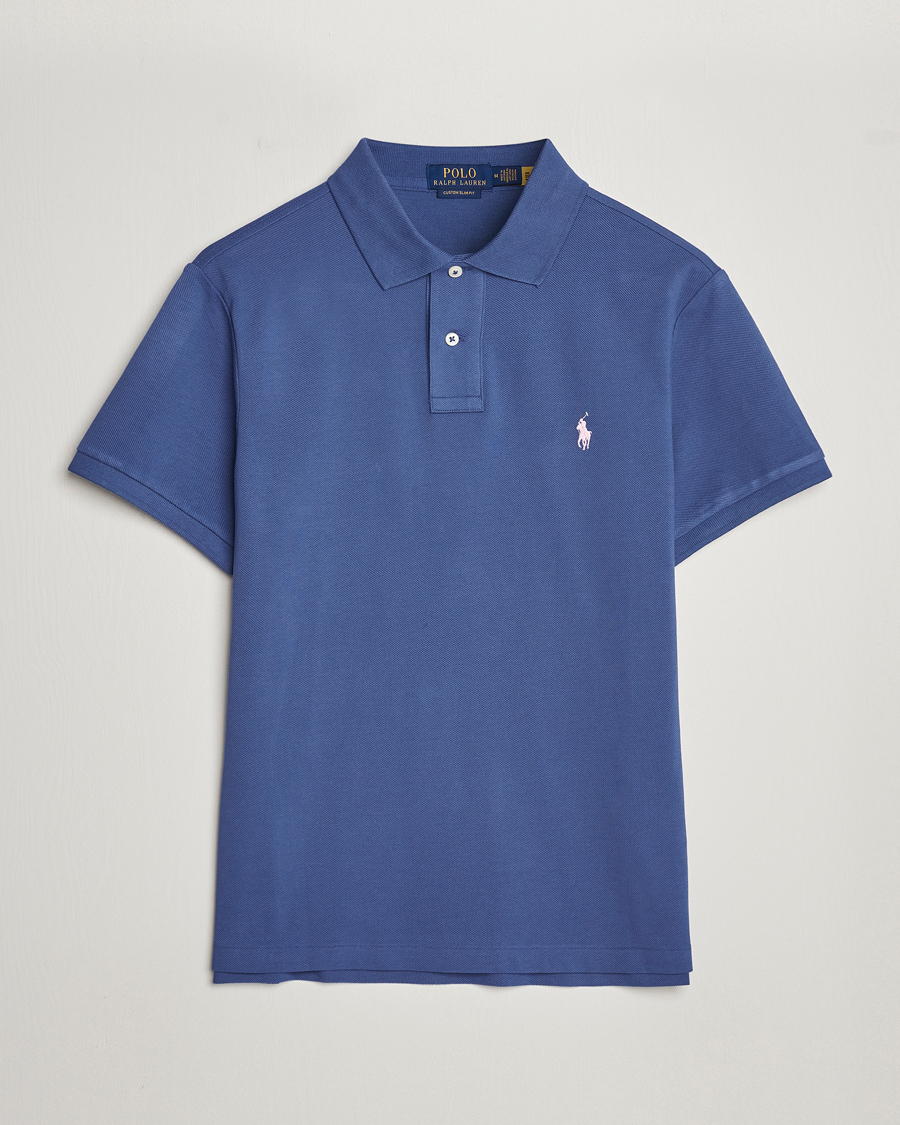 Men | Polo Shirts | Polo Ralph Lauren | Custom Slim Fit Polo Old Royal