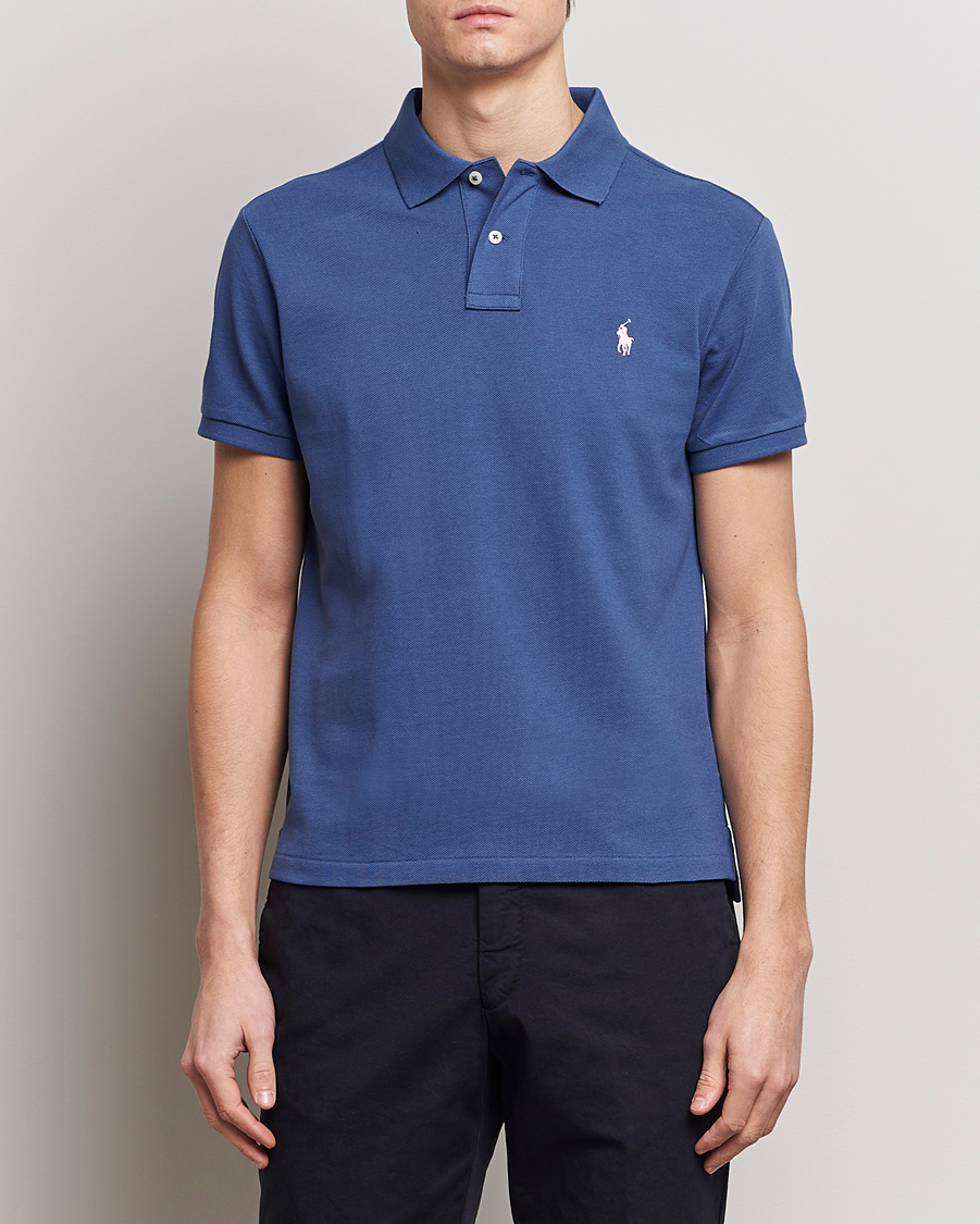 Men | Polo Shirts | Polo Ralph Lauren | Custom Slim Fit Polo Old Royal