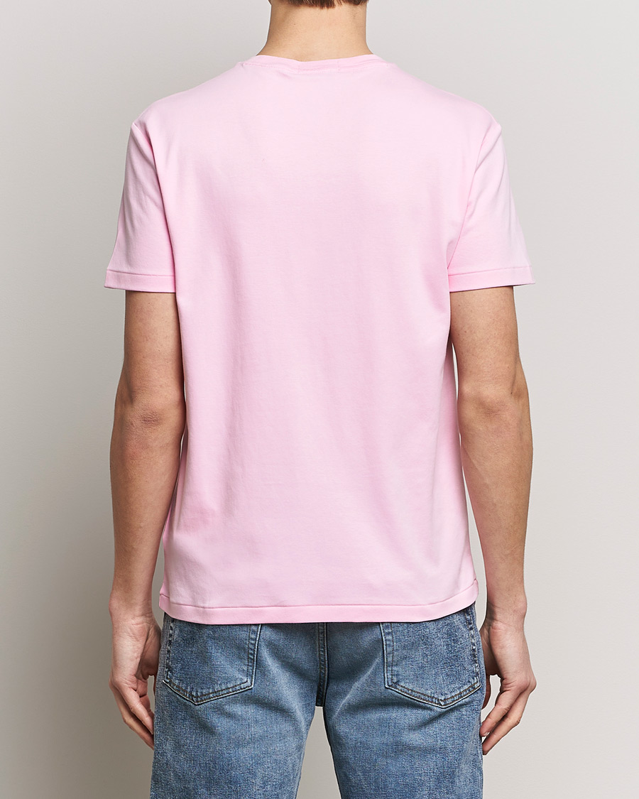 Men | T-Shirts | Polo Ralph Lauren | Luxury Pima Cotton Crew Neck T-Shirt Caramel Pink