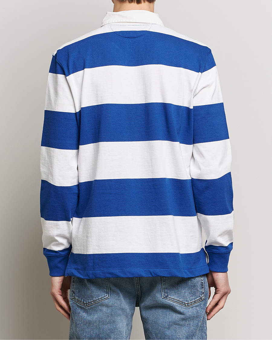 Men | Sweaters & Knitwear | Polo Ralph Lauren | Jersey Striped Rugger Cruise Royal/White
