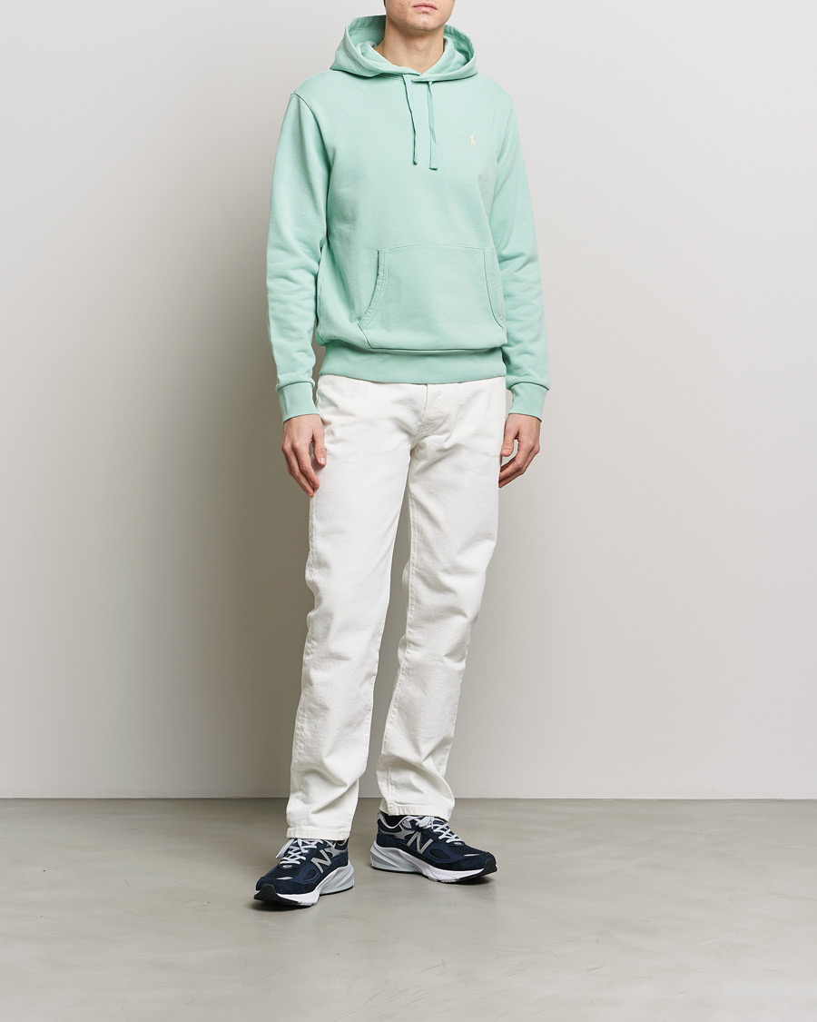 Men | Sweaters & Knitwear | Polo Ralph Lauren | Loopback Terry Hoodie Celadon