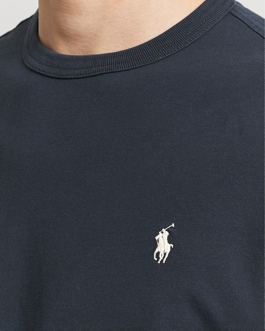 Men | T-Shirts | Polo Ralph Lauren | Loopback Crew Neck T-Shirt Faded Black