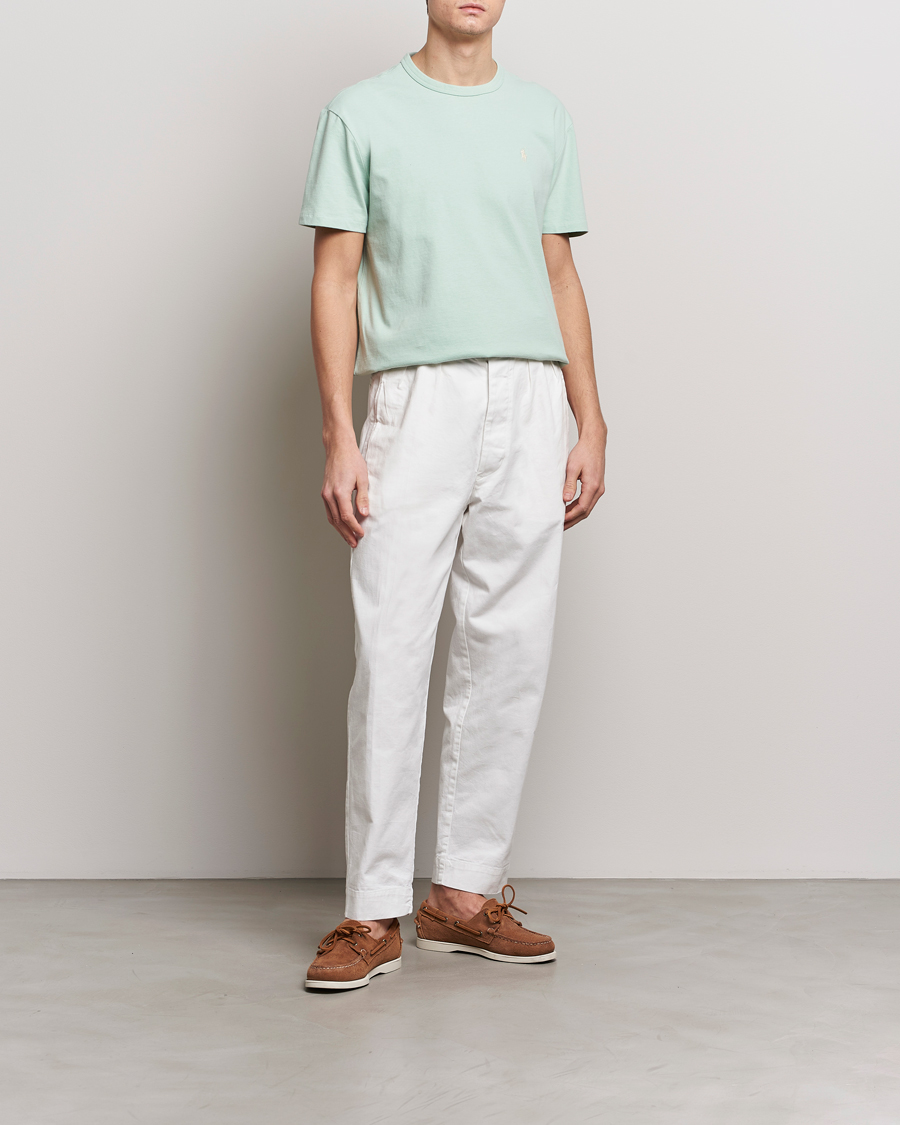 Men | T-Shirts | Polo Ralph Lauren | Loopback Crew Neck T-Shirt Celadon